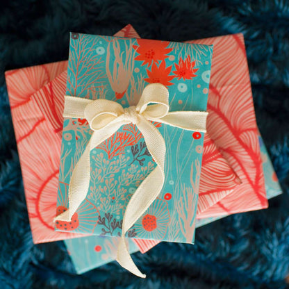 Double-Sided Eco Wrapping Paper | Recycled & Compostable Gift Wrap