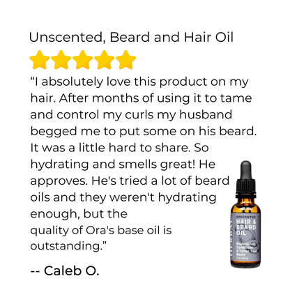 Beard and Hair Oil (Unscented)