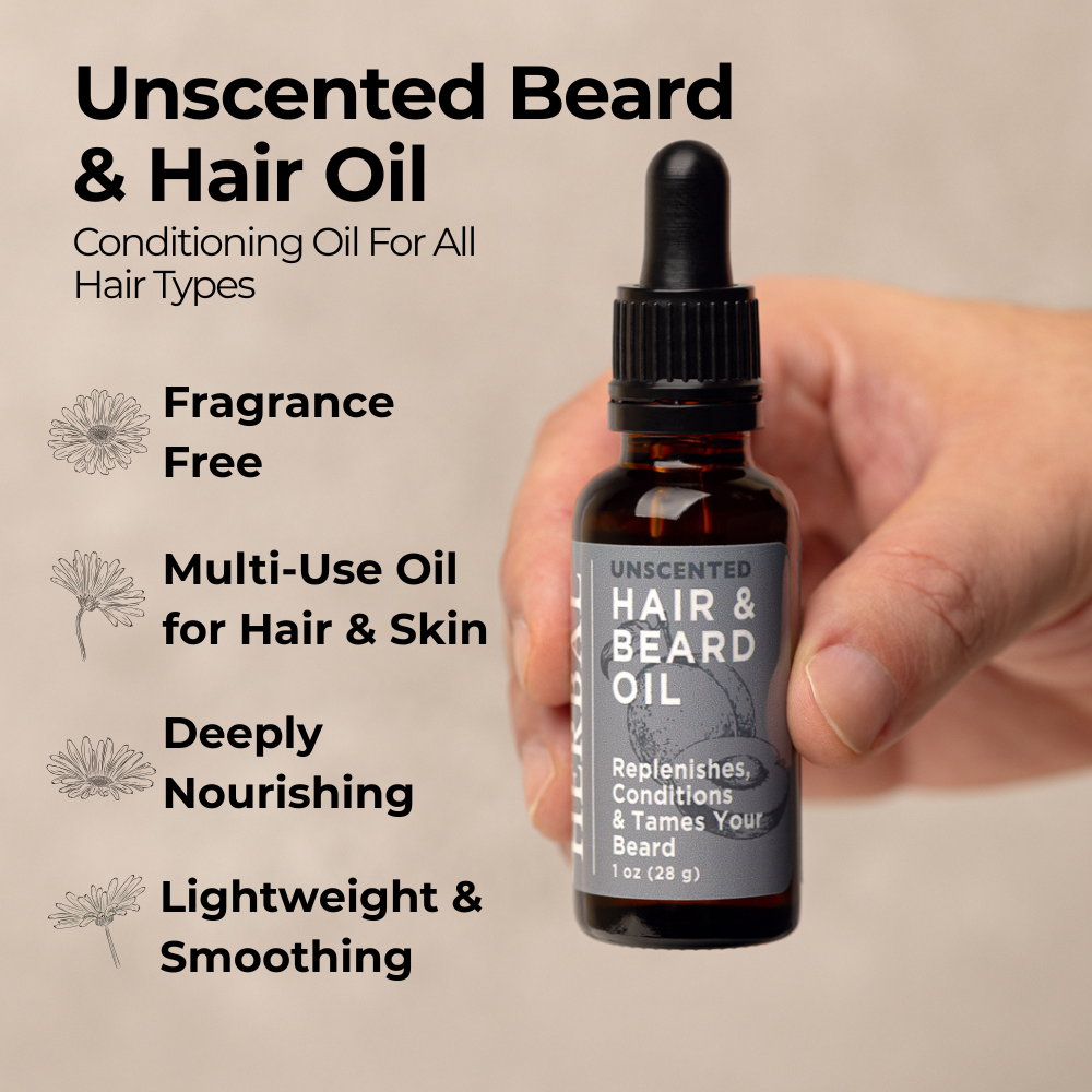 Beard and Hair Oil (Unscented)