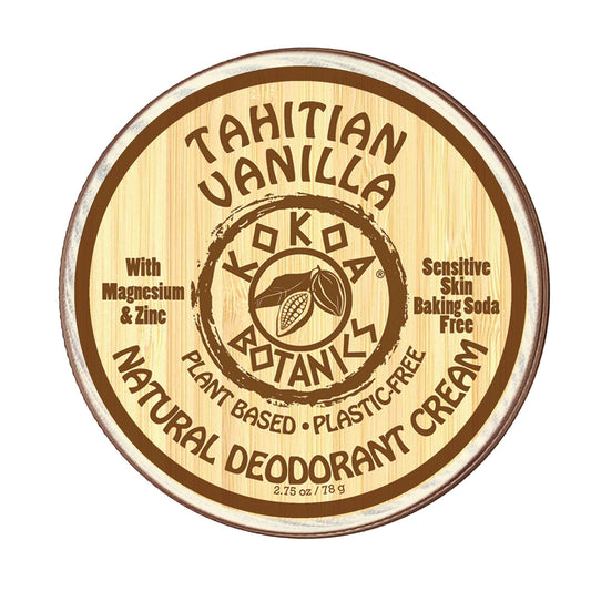Deodorant Cream: Tahitian Vanilla