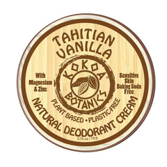 Deodorant Cream: Tahitian Vanilla