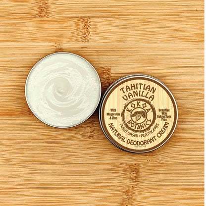 Deodorant Cream: Tahitian Vanilla