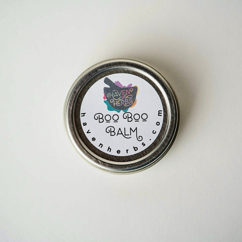 tin of Boo Boo Balm