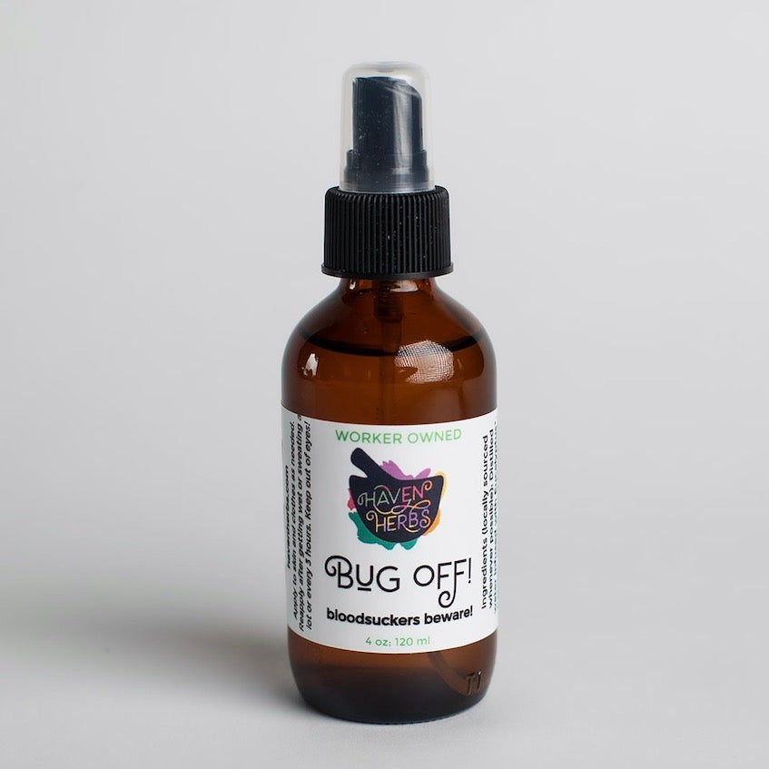 bottle of Bug Off! bug spray