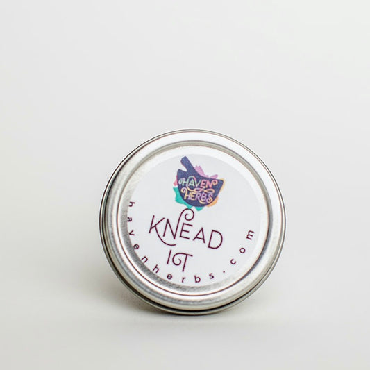Knead It, a sore muscle rub from Haven Herbs