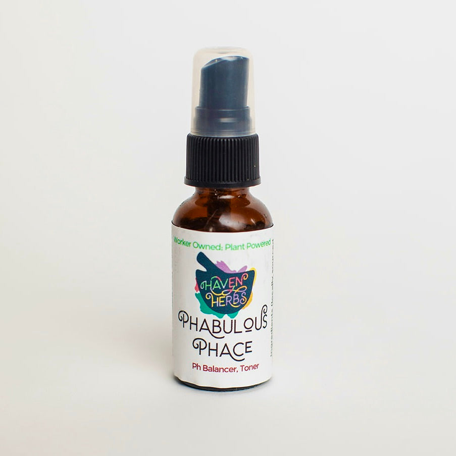 Phabulous Phace by Haven Herbs. A ph altering skin toner.