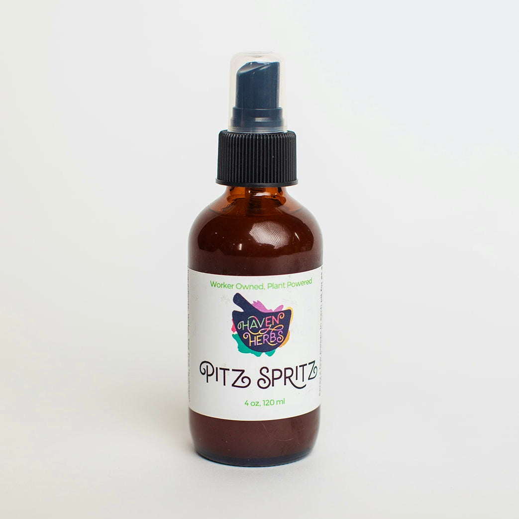 Pitz Spritz by Haven Herbs. An all natural spray deodorant.