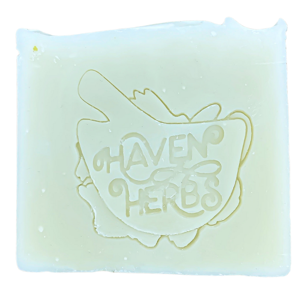 A shamppo soap bar by Haven Herbs